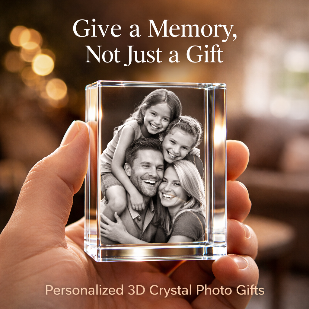 3D Crystal Rectangle Tall