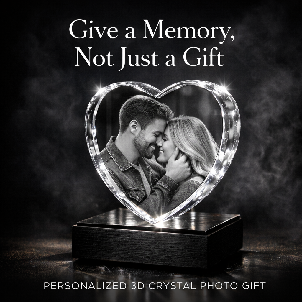 3D Crystal Heart