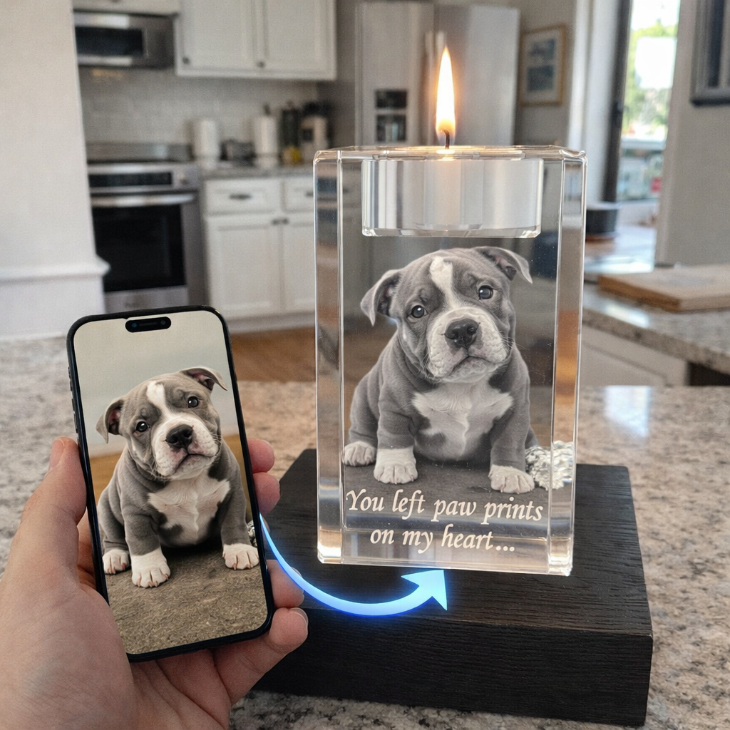 3D Crystal Candle