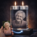 3D Crystal Urn / Candles