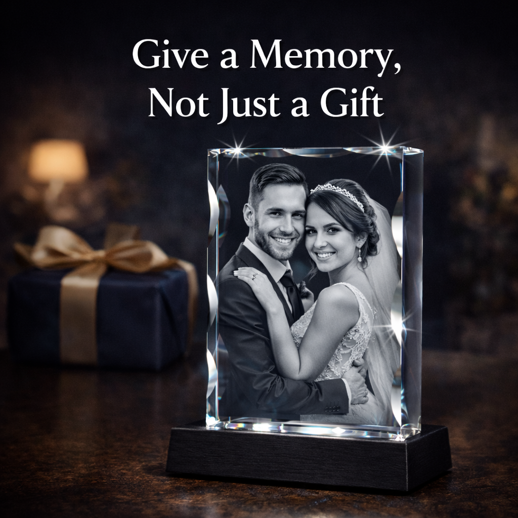 3D Notched Crystal Tall