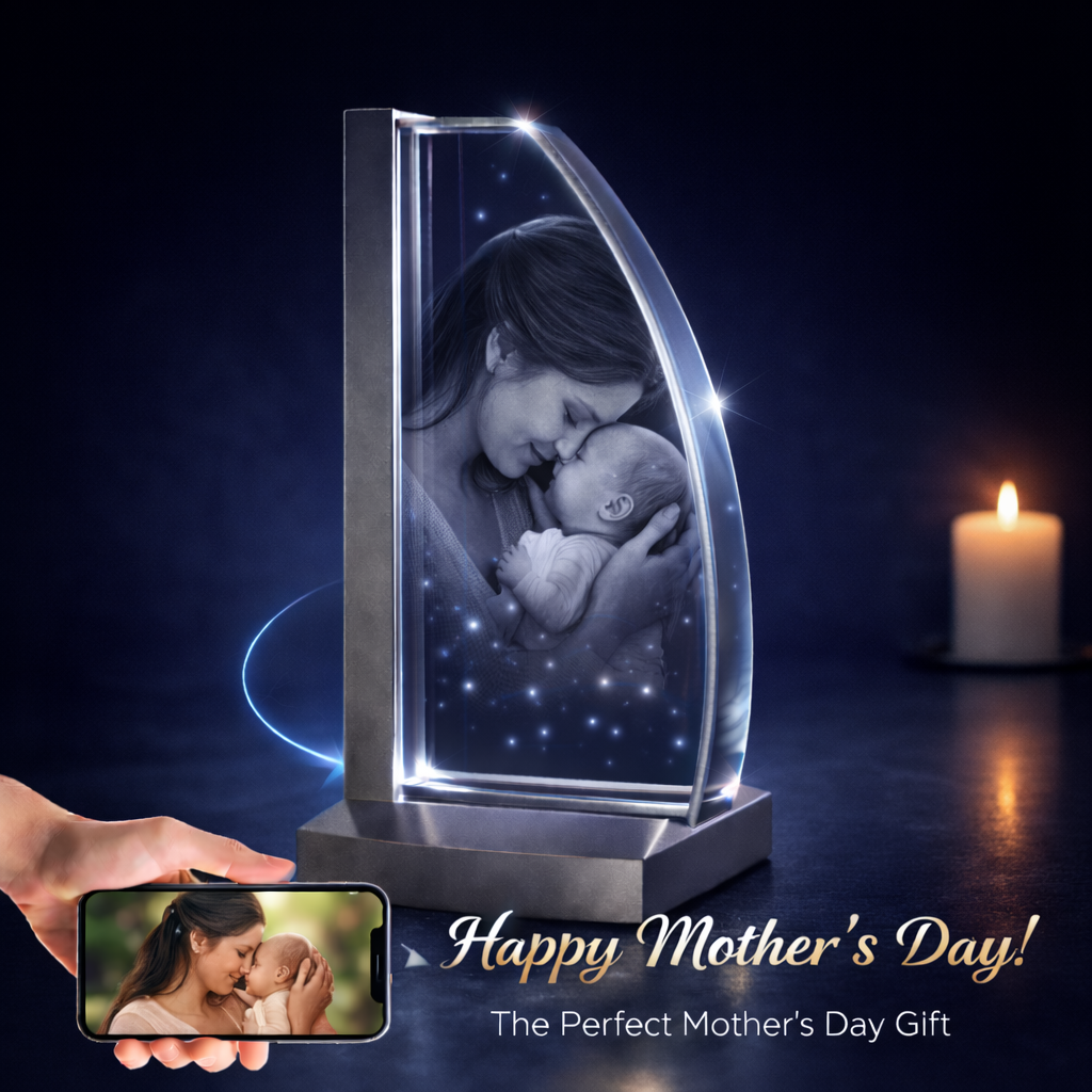 3D Crystal Desk Lamp