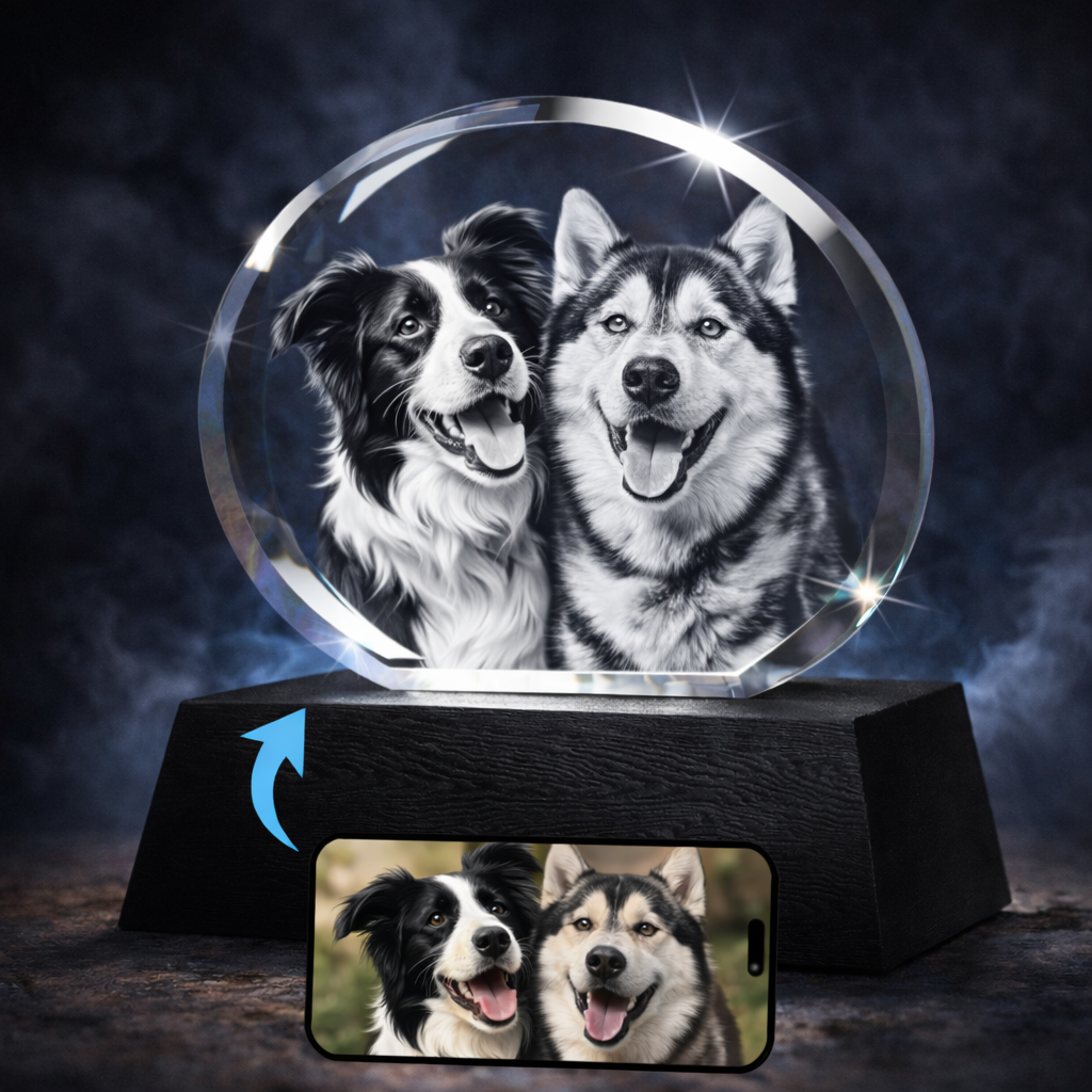 3D Crystal Oval