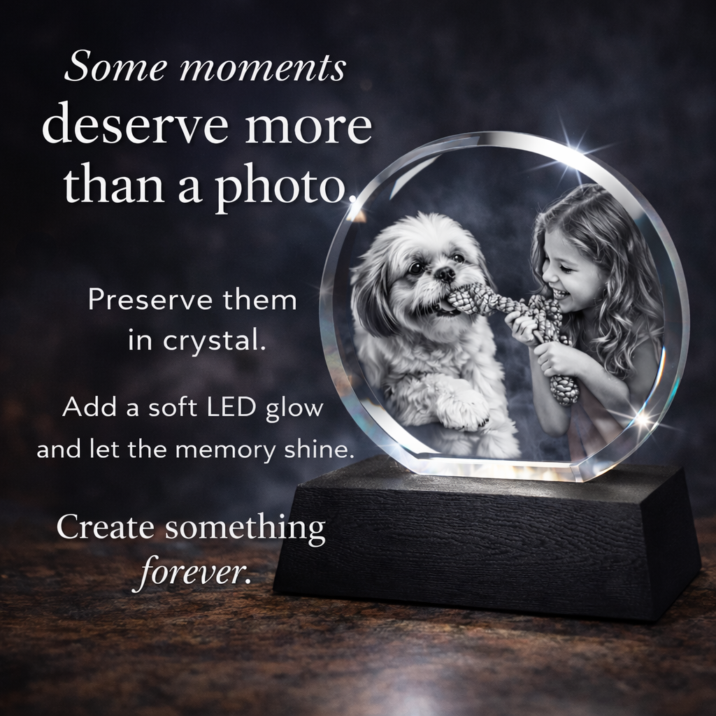3D Crystal Oval