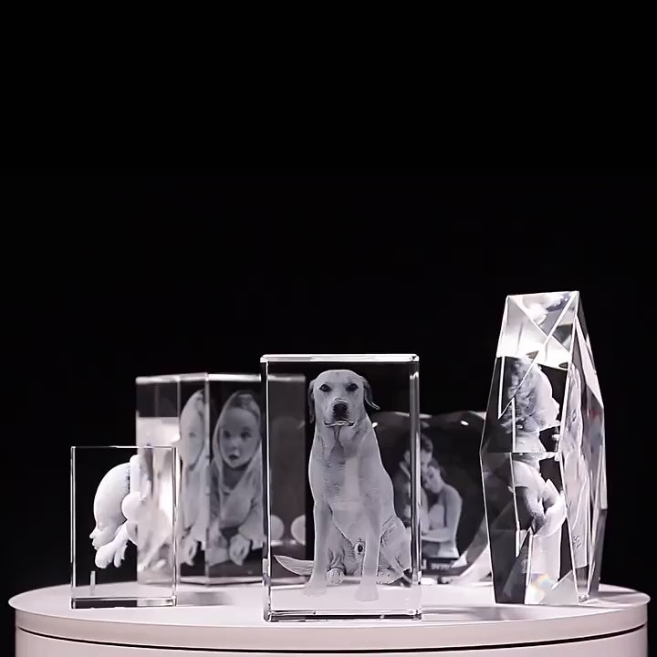 3D Crystal Rectangle Wide